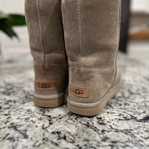 UGG Classic Beige Suede Boots